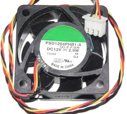 Zyvpee® Z.F.GN PSD1204PHB1-A Ventilateur de refroidissement étanche à 3 fils 12 V 40 mm 2,9 W 4 cm