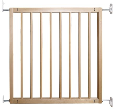 DOLLE Treppenschutzgitter Kinderschutzgitter Massivholz lackiert 78-85 cm