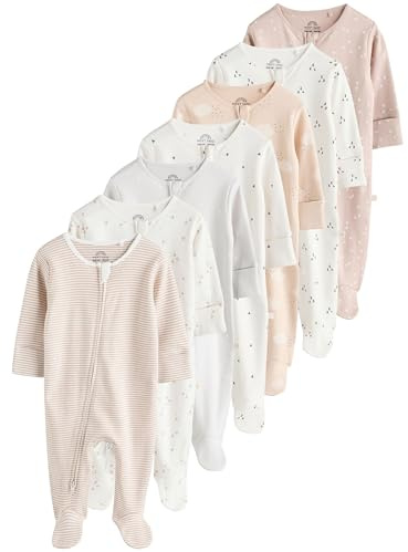 NEXT Baby 7er-Pack Strampler Zwei-Wege-Reißverschluss