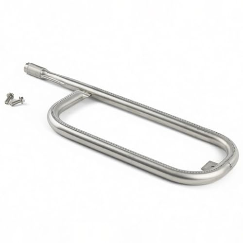 60040 Brenner Ersatzteile Grillbrenner für Weber Q100 Q120 Q140 Q1000 Q1200 | 43.2cm Brennerrohr Tube Edelstahl 304, Grill zubehör für Weber 69957 41657, für Weber Gasgrill 386001 516001 51040001