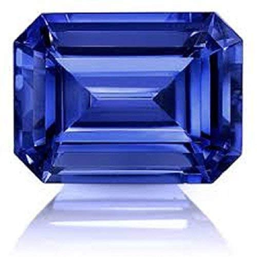 DENMOUS 10,73 Karat 11,25 Ratti natürlicher blauer Saphirstein mit Laborzertifizierter Karte, natürlicher blauer Saphirstein, Original-Neelam-/Nilam-Edelstein für Herren und Damen, S-B0CMDBKP-01