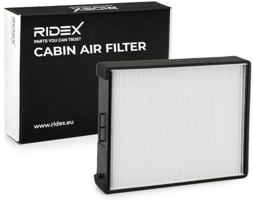 RIDEX 424I0095 Innenraumfilter Pollenfilter Höhe: 38 Breite: 194 Länge: 256 Kompatibel mit KIA SORENTO I JC, HYUNDAI SANTA FÉ I SM