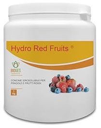 Bioges Hydro Red Fruits da 1 kg - Concime NPK idrosolubile Ideale per Le Fragole e Tutti i Tipi di Frutti Rossi