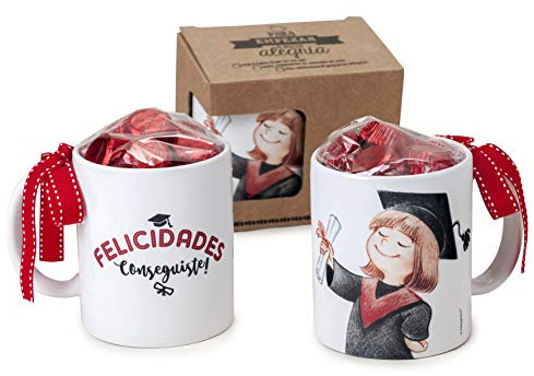 Mopec GB357.2.7 Taza cerámica Felicidades Conseguiste 6bomb.