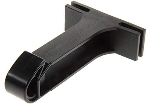 Eider Klemmisolator, 10 cm Abstandisolator Stabmattenzaun Doppelstabmatte, 4 Stück - schnell & ohne Werkzeug montiert - für Weidezaunseil, Litze & Band bis 13mm