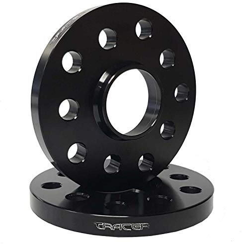 Spurverbreiterungen 5x112 2x10mm Tracer Spurplatten Distanzscheiben TRA12168W kompatibel mit BMW 2 Active Tourer 2 Gran Tourer 3er 5er 6 Gran Turismo 7er 8 Ca