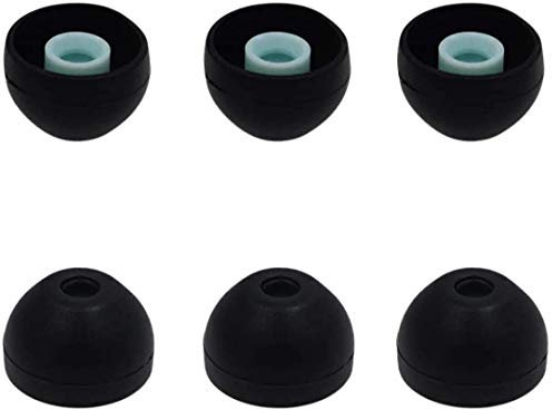 ALXCD Eartips Compatible with Sony in-Ear Headphone, S/M/L 3 Pairs Soft Silicone Ear Tips, Compatible with Sony in-Ear Headset MDR-XB50AP XBA-H1 WF-XB700 WF-1000XM3 WF-SP800N, etc. L 3 Pairs