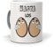 mundohuevo Taza Original | hasta los Huevos | Taza con Frase Humor y Sarcasmo | Ideas de Regalos Originales y Divertidos | Taza de Té o Café | Ahórrate Envolverlo | Calidad AAA 350 ml