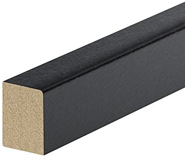 REESE | Vorsatzleiste | Schwarz | MDF Profil & Zubehör | 20x15mm