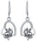 PROESS Drachen Ohrringe 925 Sterling Silber Drachen herz Tropfen Ohrringe Drachen Schmuck Geschenk für Frauen Mädchen