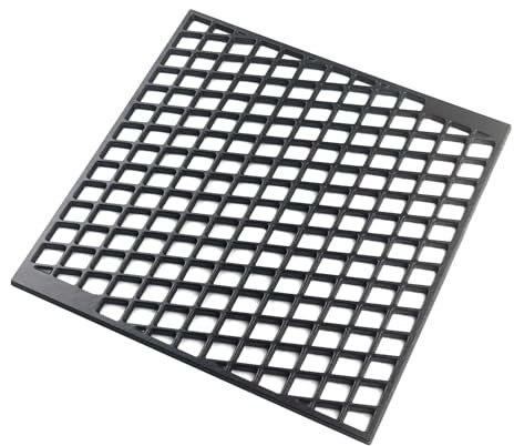 Zemibi 7670 Dual Sided Sear Grillrost für Weber Genesis II 300/400 Series Genesis 2022 SX-325S S-325S E-325S EX-325S Gusseisen Gitter für Genesis II E-310 S-310 E-330 S335 E-410 S-410 S-410 S-410