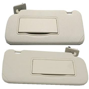 Parasol Interior Coche visera parasol coche Para Peugeot 308, 408, 2010 2011 2012 2013 2014 2015 parabrisas delantero izquierdo y derecho, visera interior parasol con espejo de maquillaje (Tamaño : P