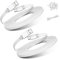 BASESAILOR Câble d'Alimentation Micro USB 12M 2-Pack,Cordon Charge Caméra Sécurité Domicile Plat Chargeur pour Home Security Camera,Wyzecam,Neos Smartcam,Nest Cam 7,Blink XT,Furbo Dog,Arlo Q,Xbox One