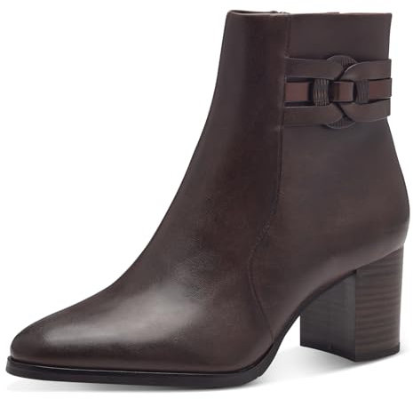 MARCO TOZZI Stivaletti da Donna con Zip e Slip 2-25326-43, Cafe Comb, 39 EU