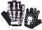Azarxis MTB Handschuhe Herren Damen Fahrradhandschuhe Winter Winddicht Winterhandschuhe für Radfahren Trekking Outdoor Laufen Joggen (Schwarz - halber Finger, L)