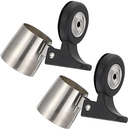 TOPBATHY Whistling Kettle Flute Stainless Steel Kettle Spout Replacement Attachment 2pcs Suitable for Stove Top Teapots Water Boiling Alarm