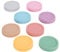CHEFBEE Wide Mouth Mason Jar Lids - 8PCS Colored, Leak Proof, Silicone Ring, Polypropylene, Multicolored, Perfect for Ball, Kerr Jars
