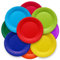 KITANDOVE 48piezas Platos De Papel Desechables Coloridos Redondos Para Fiestas y Material Ecológico Para Cumpleaños y Celebraciones Infantiles Aleatorios