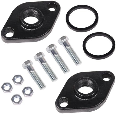 1,9 cm Gusseisen-Flansch-Set, ersetzt 519601 für Grundfos UP Umwälzpumpen (2 Stück)