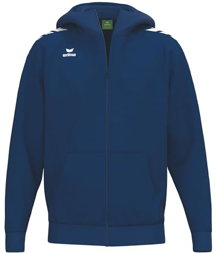 Erima Unisex Erwachsene CMPT 3 Wings Jacke mit Kapuze (2072597) new navy, 3XL