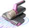 Gevvnss Mattress Vacuum Cleaner with UV Light,14 Kpa Handheld Dust Mite Vacuum Cleaner for Beds and Sofas,Dust Sensor,Mite Removal,Rechargeable Cordless Portable Dust Mite Cleaner,Purplish Grey