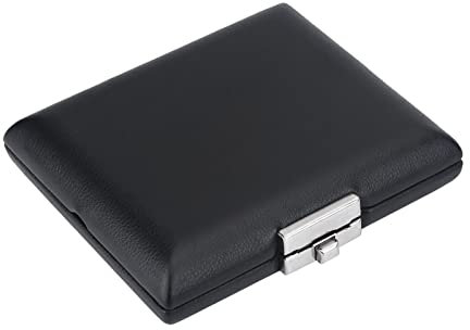 Fagott-Rohretui aus PU-Leder, Fagott-Rohretui, Fagott-Rohrkasten-Halter, Schwarzer Rohrbehälter-Kasten für 3 Rohrblätter