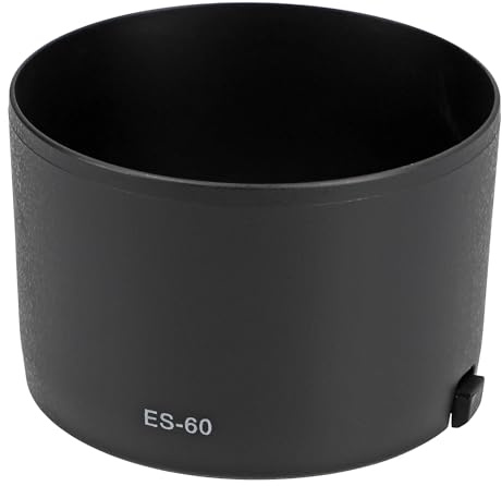Gegenlichtblende ES-60 Sonnenblende Kompatibel mit Canon EF-M 32mm 1.4 STM