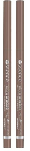 essence cosmetics micro precise eyebrow pencil, Eye Pencil, Augenbrauenstift, Nr. 04 dark blonde, braun, definierend, langanhaltend, natürlich, vegan, entspricht unserem CLEAN BEAUTY Standard (0,05g)