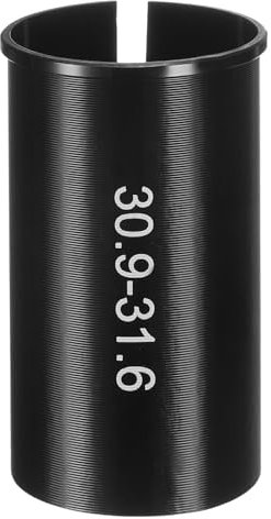 sourcing map Réducteur de tige de selle de vélo en alliage de 30,9 mm à 31,6 mm de longueur 60 mm en aluminium pour tige de selle de vélo de montagne, vélo de route, vélo de ville
