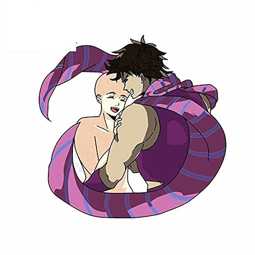 13 cm x 13 cm für Jojos Bizarre Adventure Motorrad-Auto-Aufkleber DIY wasserdichte Vinyl-Auto-Verpackung