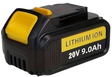 DCB200 Lithium Battery Compatible with Dewalt 20V Rechargeable Batteries Power Tools DCB204 DCB206 Replacement Li-ION Battery 4Ah/5.5Ah/9Ah(4.0AH 1pcs)