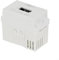 Besttoolifes Módulo de alimentación USB Interfaz Socket Adaptador Interruptor 5V 2.1A Panel de carga rápida Transformador de salida de pared para teléfono móvil MP4 Home Hotel (1 ud)