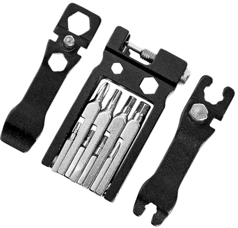 Oxtxuzdm Fahrräder Multitool 20 In 1 Leichter Gewichtsschlüsselbike Multi Werkzeug Mit Speichen Und Schraubendreher Für Mountainbikes Multifunktionelle Fahrradreparatur