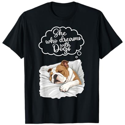 Schlafanzug mit englischer Bulldogge T-Shirt