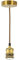 Lyyt | E27 Pendant Cord Set | Antique Gold