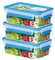 emsa Frischhaltedose CLIP CLOSE, 3er Set, 1, 0 Liter, blau