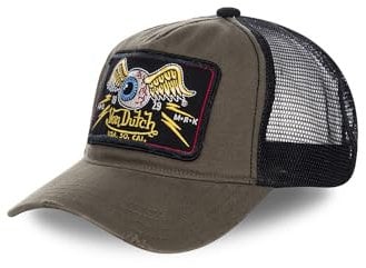 Von Dutch Flying Eyeball Truck Cap Grün – Herren Gr. Einheitsgröße, braun