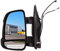 BESTPRICE 1x Elektrischer Außenspiegel links mit Temperatursensor Seitenspiegel konvex mit Weitwinkelspiegel mit Weitwinkelspiegel Kompatibel mit CITROËN JUMPER Bus, JUMPER Kasten, JUMPER Pritsche, FI