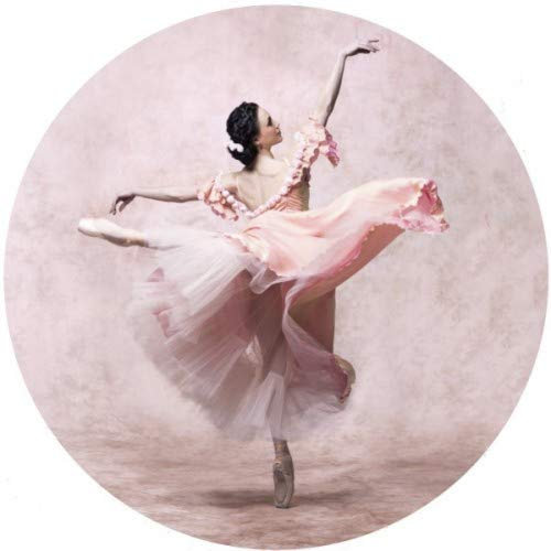 Cialda in Ostia di una Ballerina per Decorazione di Torte per Compleanni e per Feste a Tema