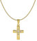 Acalee Mädchen-Halskette mit Kreuz Gold 333 / 8K Kinder-Schmuck wunderschöner Halsschmuck für Mädchen, zauberhafte Geschenkidee, 50-1013-38 38 cm