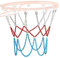 Ardorman Basketballkorb Netz Metall, Verzinktes Basketballnetz Mit 12 Haken, Eisenkette Basketballkorb Ersatznetz Für Sportbasketballplätze Im Innen Und Außensport