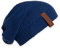 KNIT FACTORY - Coco Mütze - Strickmütze für Damen und Herren - Slouch Beanie - Wintermütze mit Wolle - Hochwertige Qualität - Kings Blue