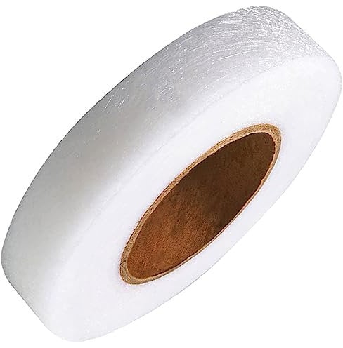 O5O2 25Meter*20mm Nahtband zum Aufbügeln,Saumfix,Saumband zum Aufbügeln Waschfest,Nahtband zum Aufbügeln,Bügelband,Bügelkleber für Textilien,Saumband zum Aufbügeln Gardinen Breite