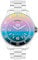 Ice-Watch - ICE clear sunset Digitalism - Mehrfarbige Damenuhr mit Plastikarmband - 021434 (Medium)
