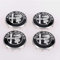 CWMFLI 4 Pezzi Tappi Coprimozzo Ruota Tappi centrali del mozzo dell'auto Coprimozzi per Alfa Romeo Mito 147 156 159 166 50mm, Copertura decorativa Centro ruota Accessori esterni