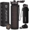 HydroPal 1L Sport Wasserflasche, Schlanke Kunststoff Trinkflasche mit Filter/No-Sweat Sleeve, Auslaufsicher, Staubdicht, Fitnessstudio, Laufen, Reisen, Schule, Büro, Outdoor, BPA-frei