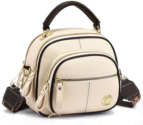 Wryhaul Bousalutend Crossbody Bag, 2026 New Classic Multifunktionale Fächer Verstellbarer breiter Schulterriemen Leder Crossbody Bag