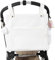 Talega polipiel carrito bebe Color (Blanco roto)
