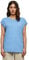 Urban Classics Women's Ladies Extended Shoulder Tee T-Shirt, horizonblue, XS