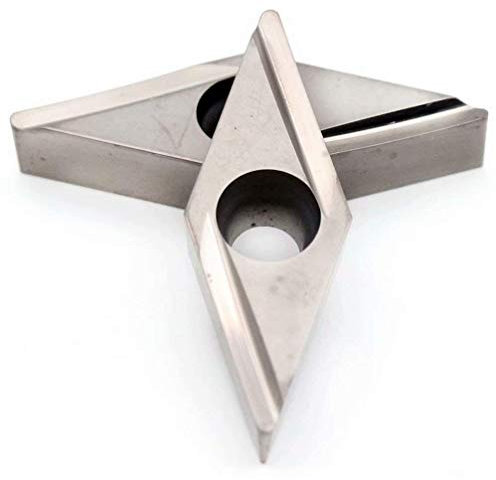 Maifix 10-teilig VBGT110304L ZN90 Stahlschneiden Präzisionsbohrung CNC-Drehmaschinenwerkzeug Indexierbarer Cermet-Wendeeinsatz mit Spanbrecher